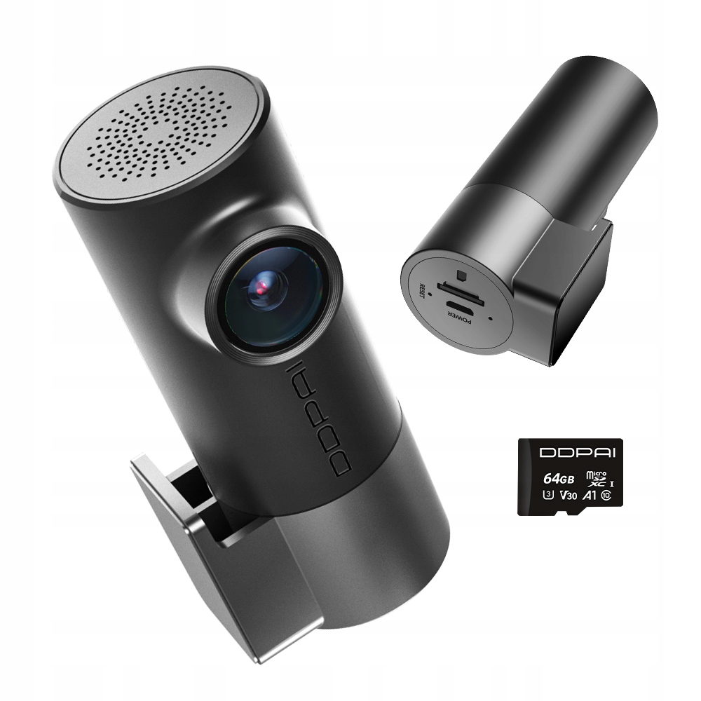 Automobilová Kamera Ddpai Videorekordér Mini Pro 4K NightVIS WIFI6 64GB