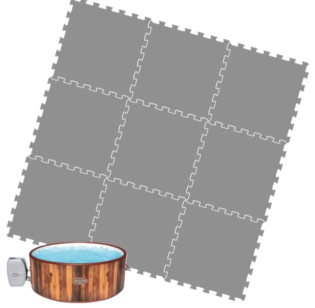 Penová Podložka Pod Basen Spa Bestway Lay-z-spa Helsinki 180 CM