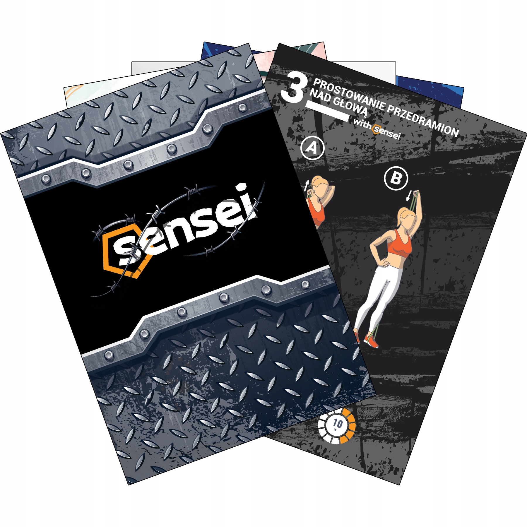 ZESTAW 4 GUM OPOROWYCH POWER BANDS DO PODCIĄGANIA Rodzaj guma