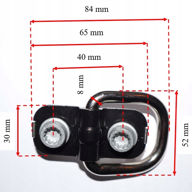 UCHO MOCOWANIE TRANSPORTOWE + 2 śruby MASYWNY Numer katalogowy części 2N0801983A