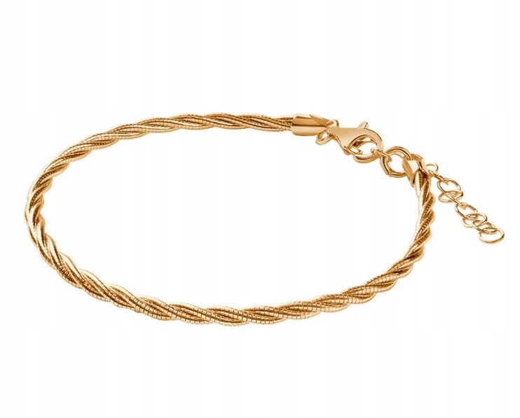 Bransoletka Srebrna Pozłacana BS53825 Verona Jewellery