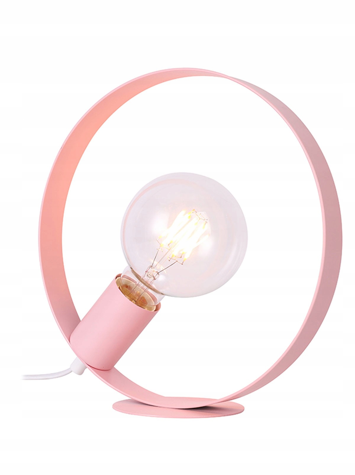 Stolní lampa Candellux 50501200 růžová 40 W