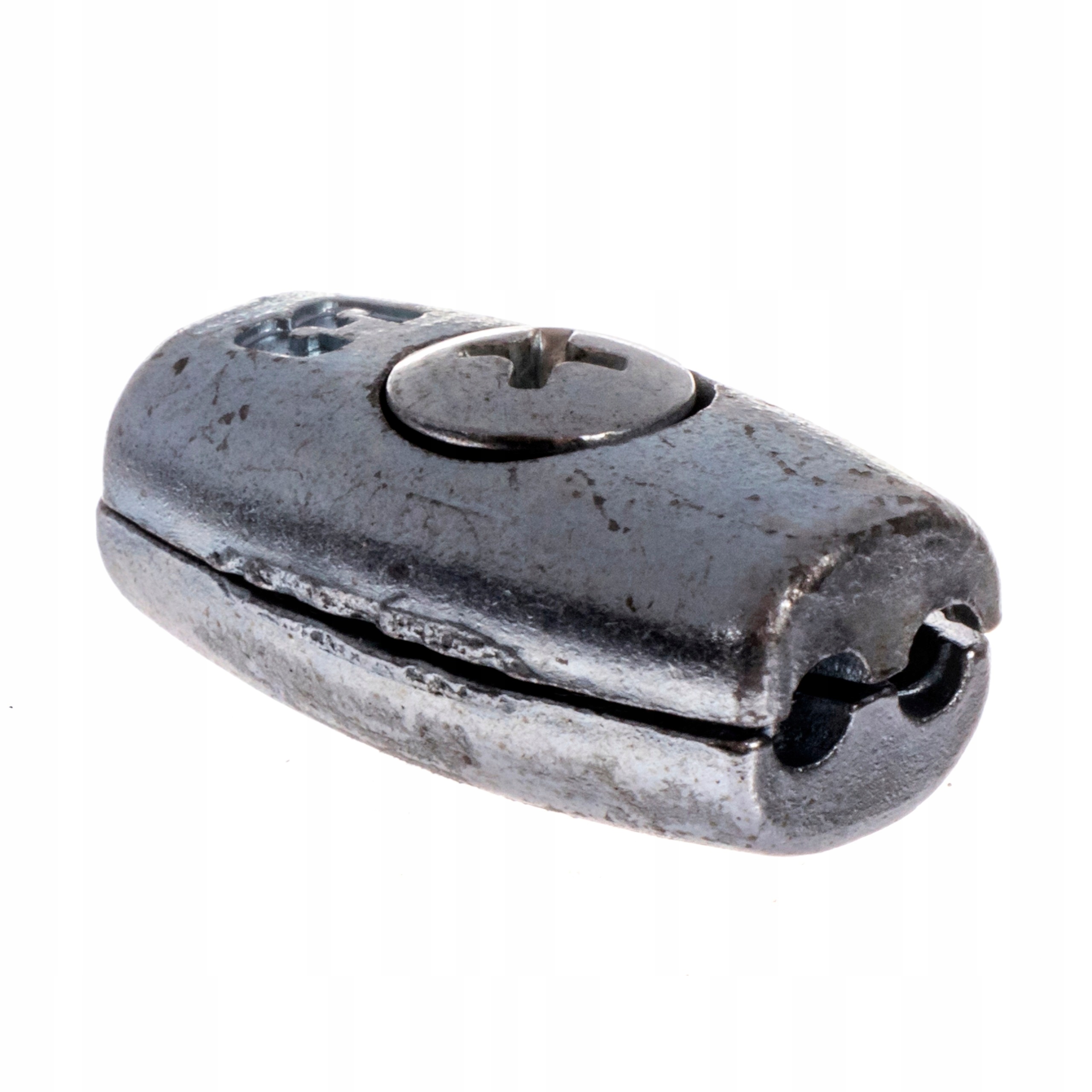 

Zacisk linowy baryłkowy ocynkowany 3mm