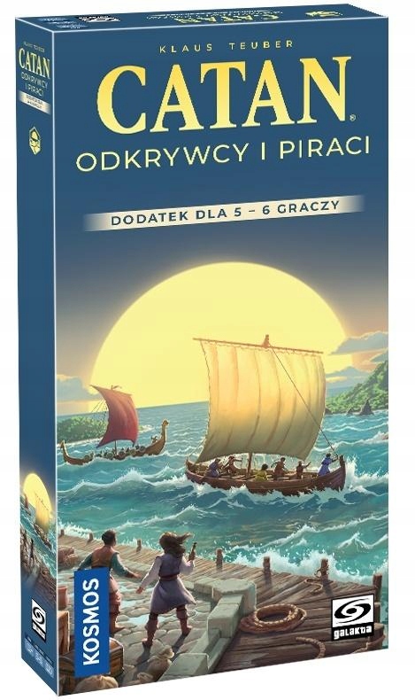 Catan: Odkrywcy I Piraci 5/6 Graczy Galakta