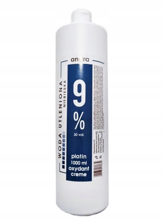

Andra Woda Utleniona Platin Niebieska W Kremie 9%