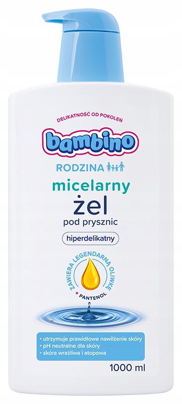 

Bambino Rodzina żel pod prysznic Micelarny 1L
