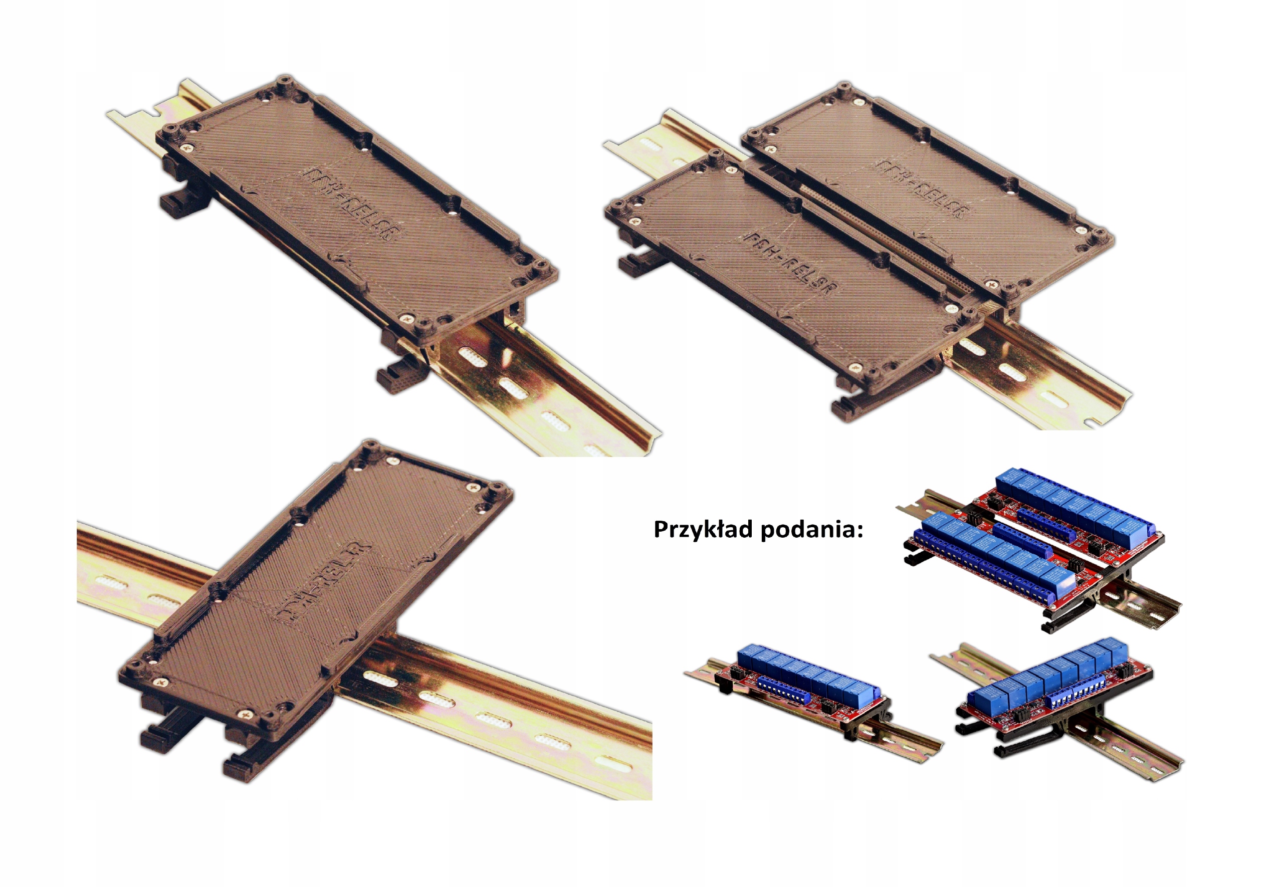 43x135mm Podstawka przekaźnika Mech x8 R