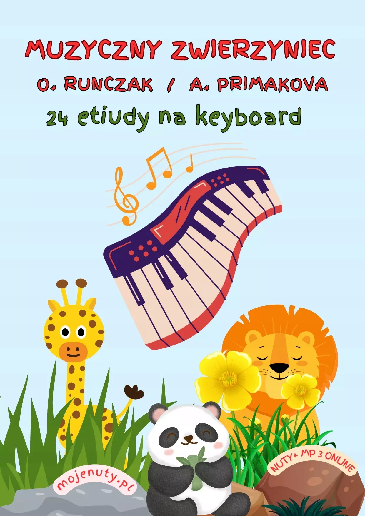 Hudební zvěřinec. 24 obalů na klávesy