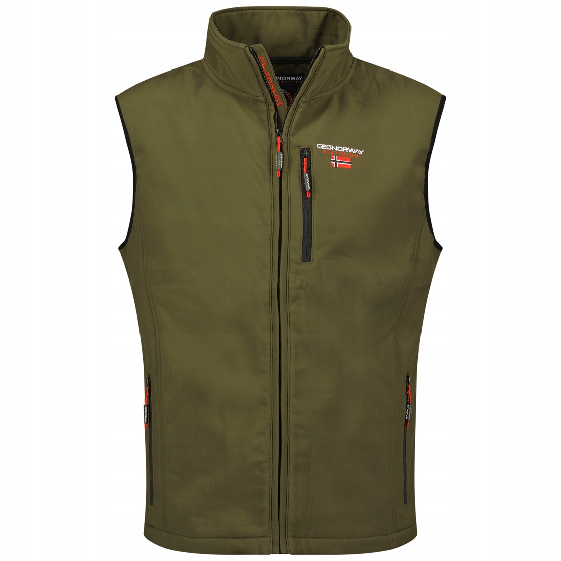 Geographical Norway vesta pánská Vakito Men softshell S khaki