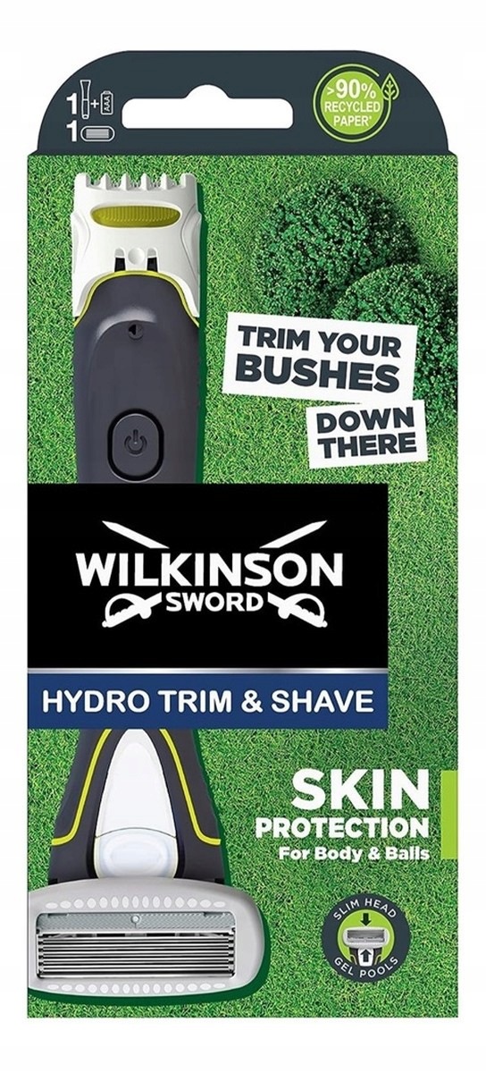 Wilkinson Hydro trim shave holicí strojek a zastřihovač 1 Ks.