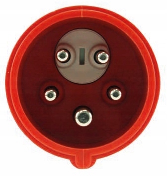 

Wtyczka siłowa 32A 5PIN IP44 ze zmianą Faz