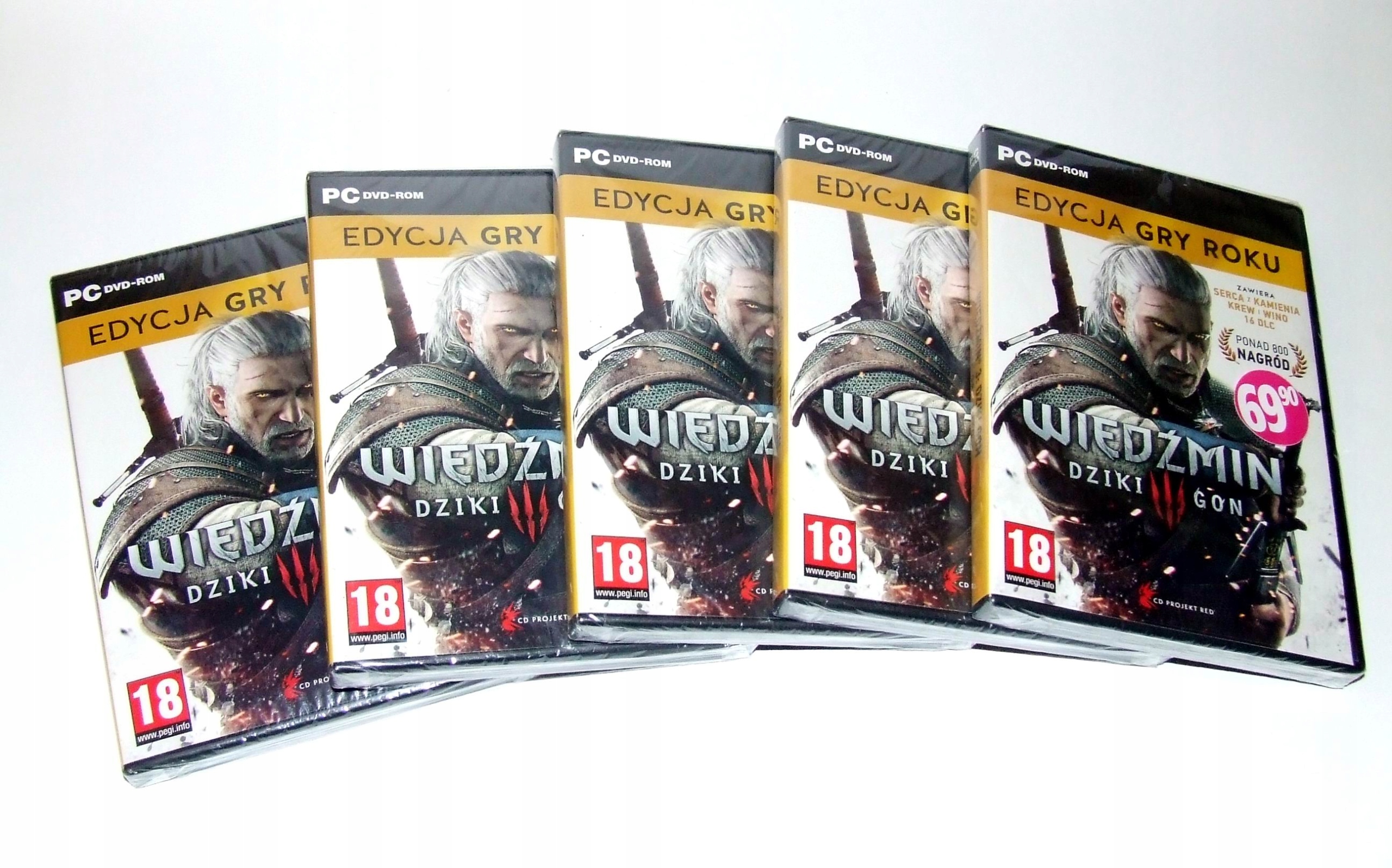 Wiedźmin 3: Dziki Gon Edycja Gry Roku Gra na PC