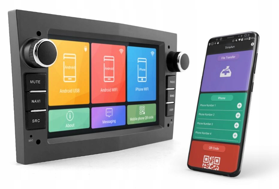 RADIO NAWIGACJA GPS OPEL EKRAN 9 LED VIVARO VECTRA Waga produktu z opakowaniem jednostkowym 0.85 kg