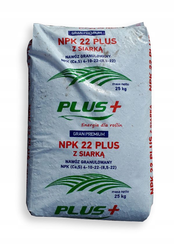 Nawóz wieloskładnikowy Npk 22 Plus 25kg Npk 4-10-22