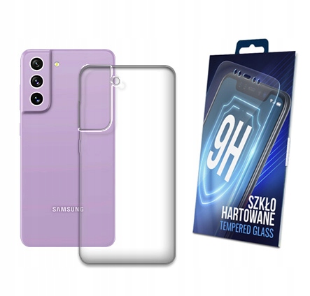 

Etui Przezroczyste +szkło do Samsung Galaxy S21 Fe