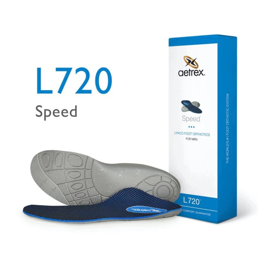 Ortopedické vložky na běhání Aetrex Speed L720 se stabilizací 49.0