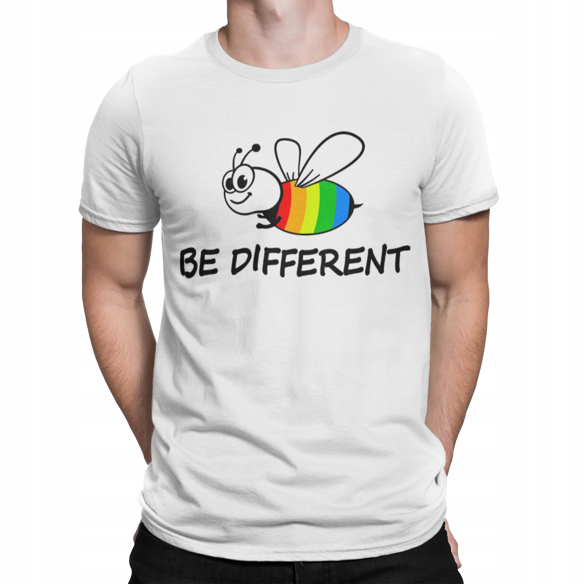 

Tęczowa Koszulka Lgbt Pride Na Marsz Wolność
