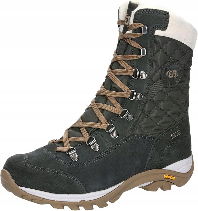 Brütting Zimní Trekové Boty Z Přírodní Semišové Kůže 42 6DA