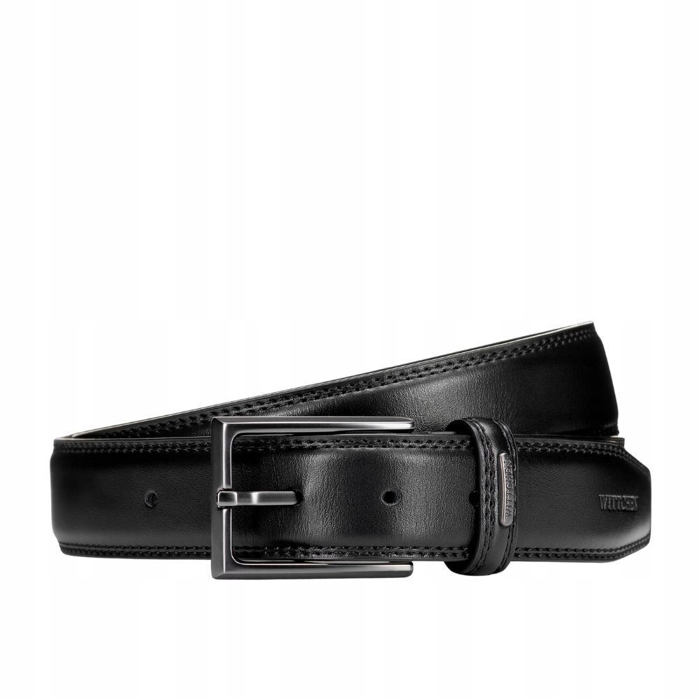 Pásek páska Wittchen 101-8M-217-1 černá XL k obleku