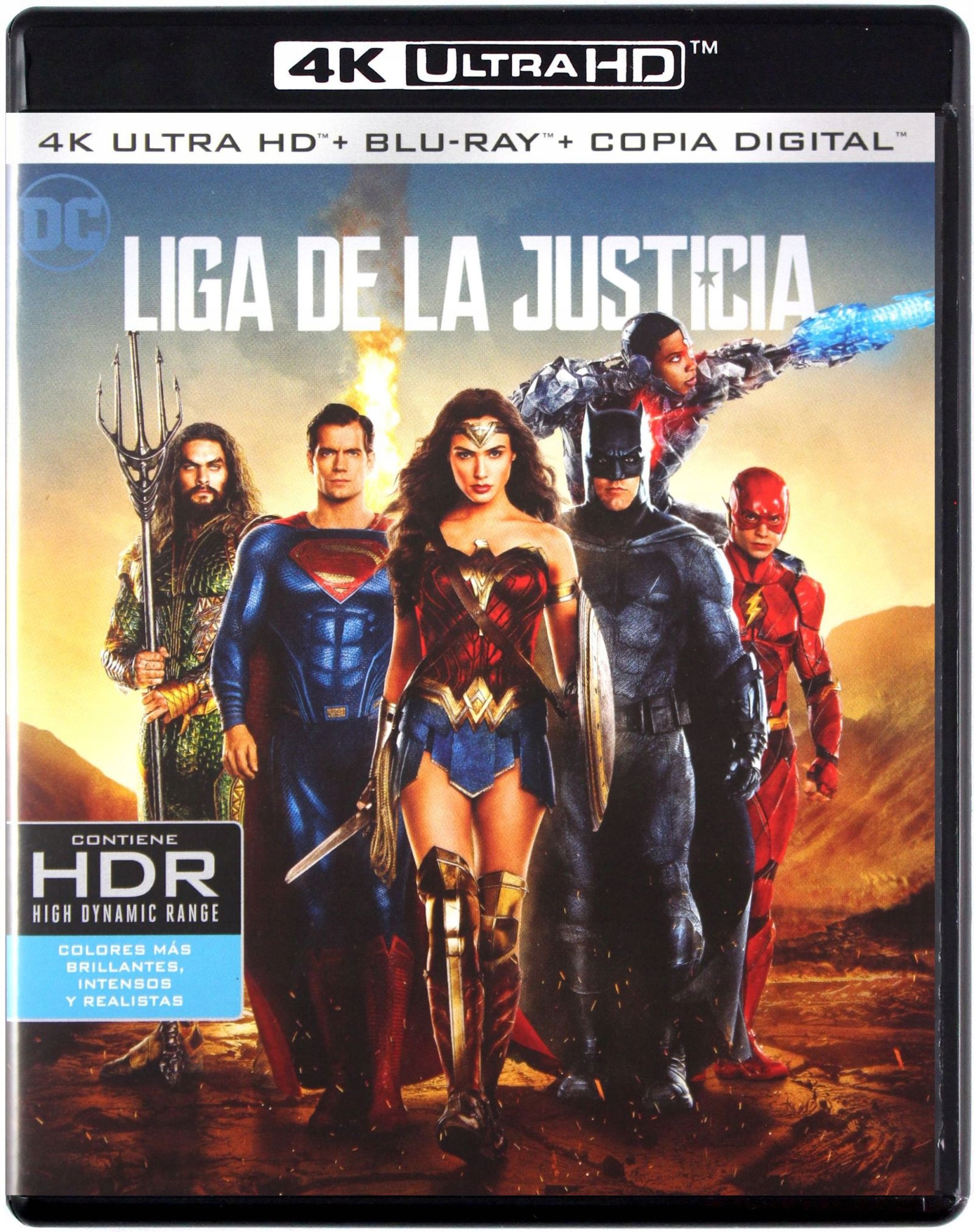 Liga Sprawiedliwości (blu-ray 4K)+(BLU-RAY)