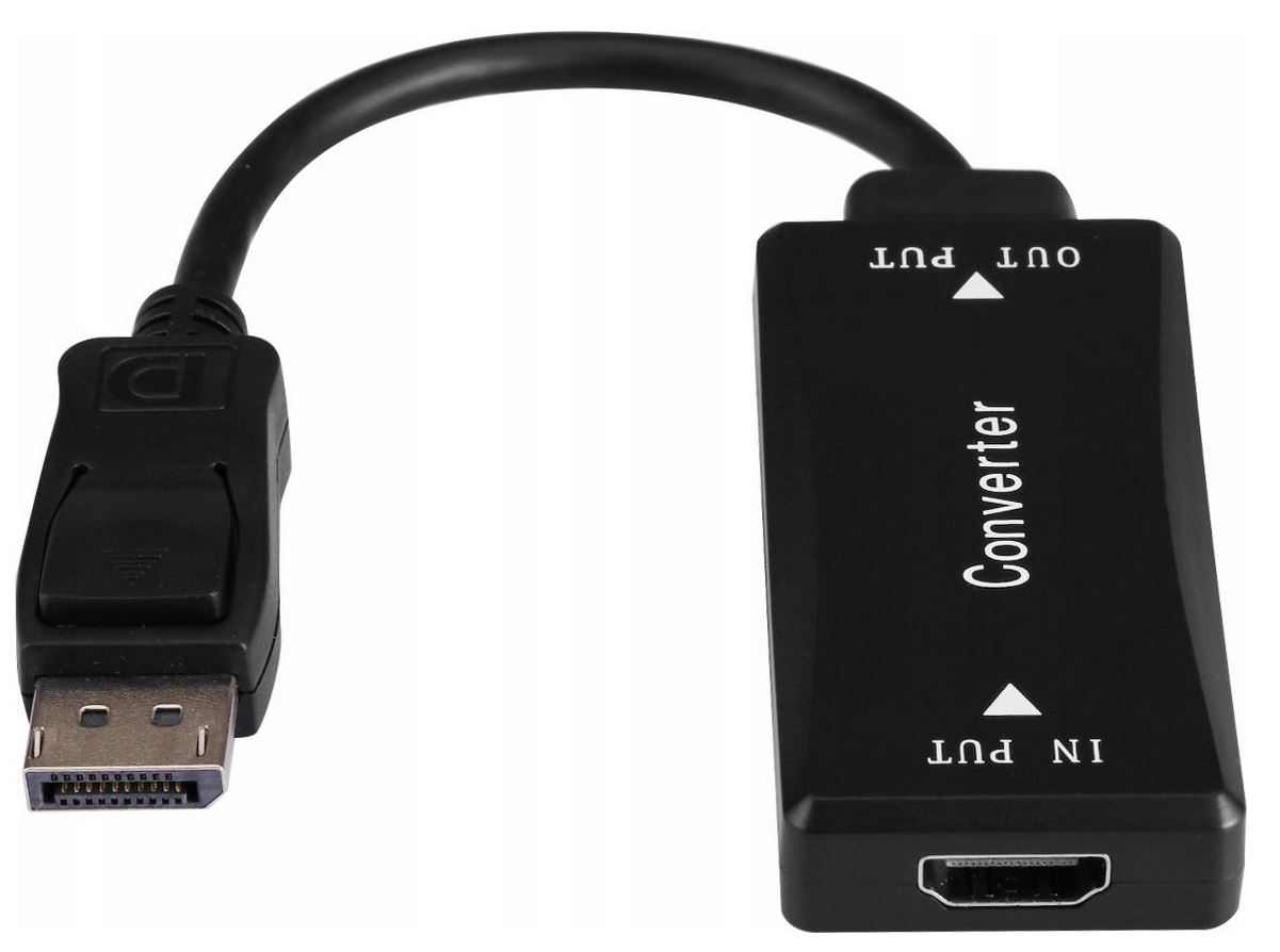 

Adapter Konwerter Hdmi DisplayPort Dp 4K@30Hz