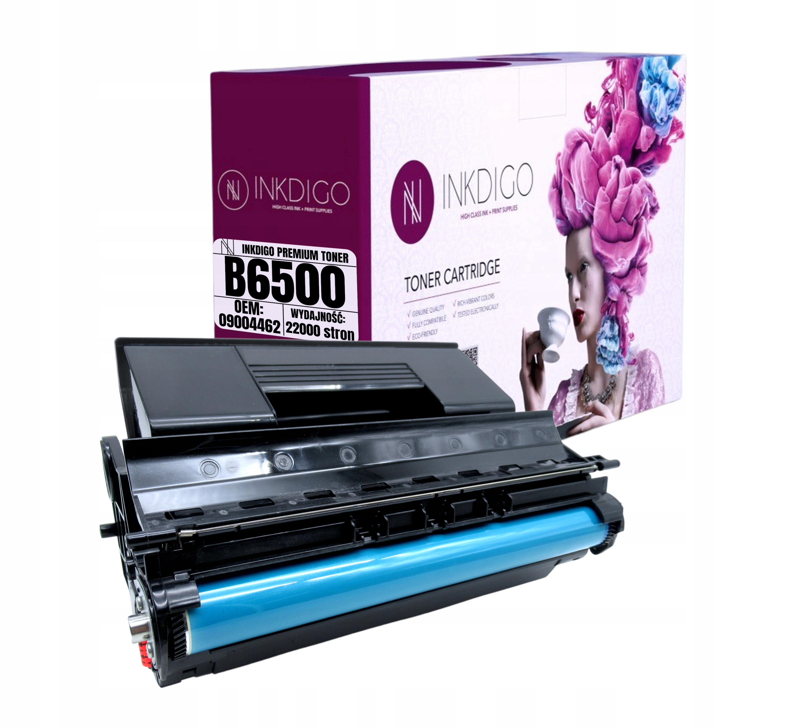 Náhradní toner 09004462 pro tiskárnu Oki B6500