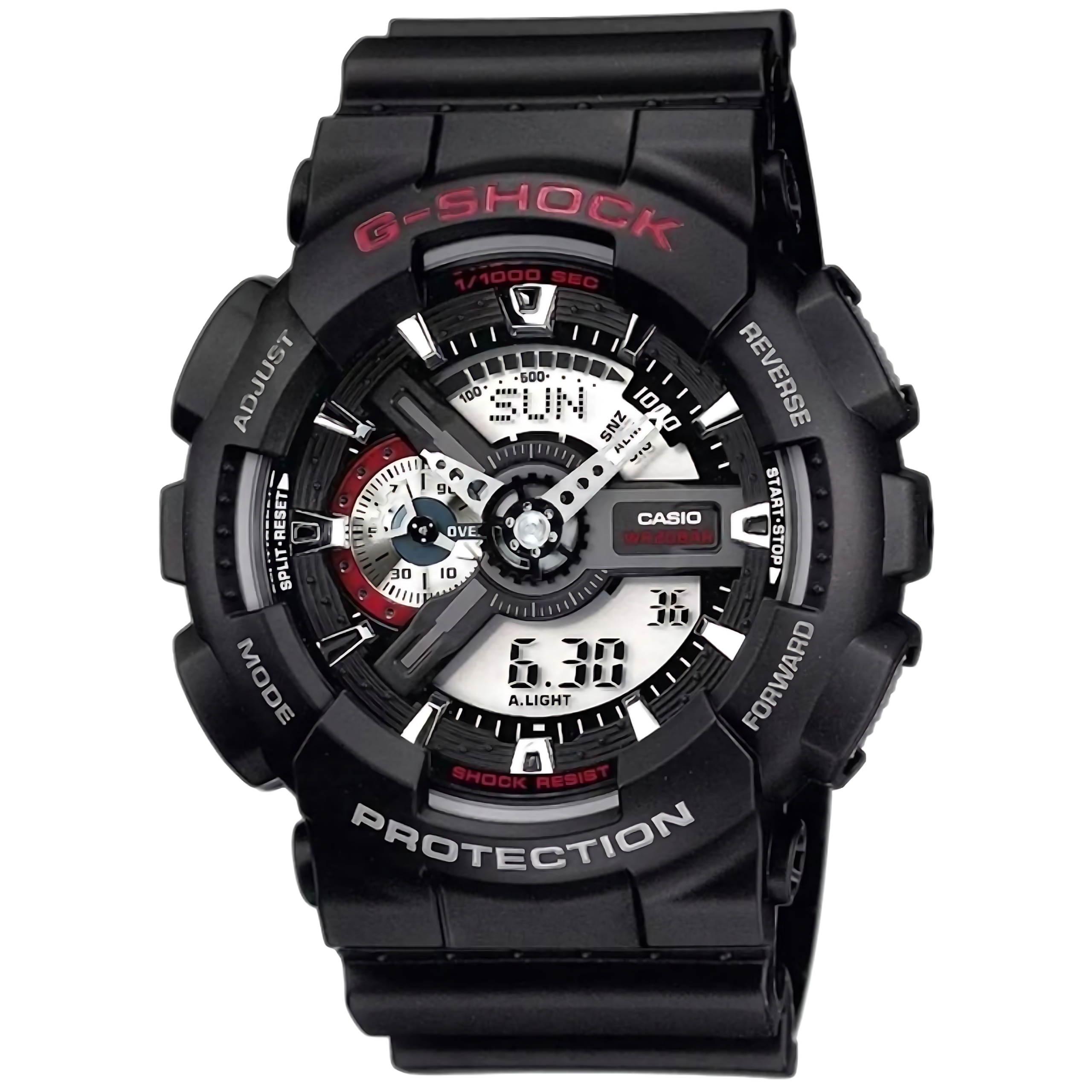 Pánské Hodinky Casio G-shock GA-110-1AER Odolný Proti Otřesům WR200 Stoper Box