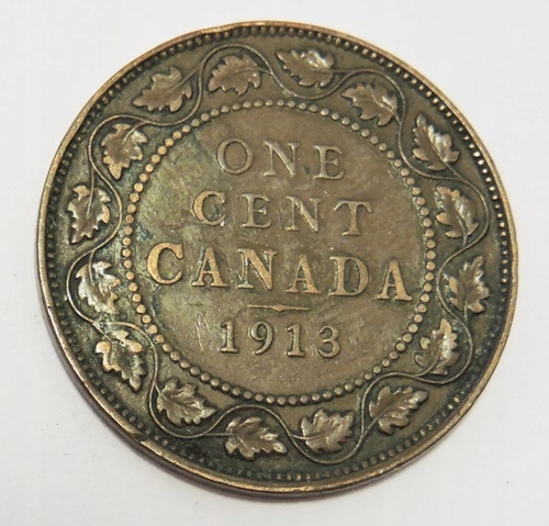 KANADA 1 cent 1913