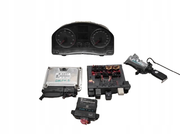 VW GOLF V 5 03- 1.4 BCA ZESTAW STARTOWY STEROWNIK 036906032AM