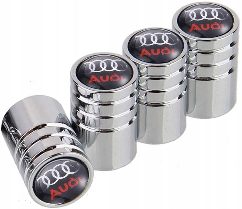 

Nakrętki na wentyle Kapturki Audi S Line Chrom