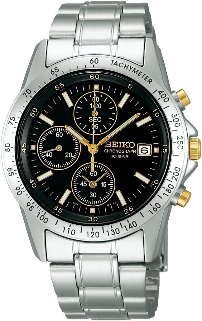 Pánské Hodinky Seiko Sportovní Chronograf SBTQ043 Krabička