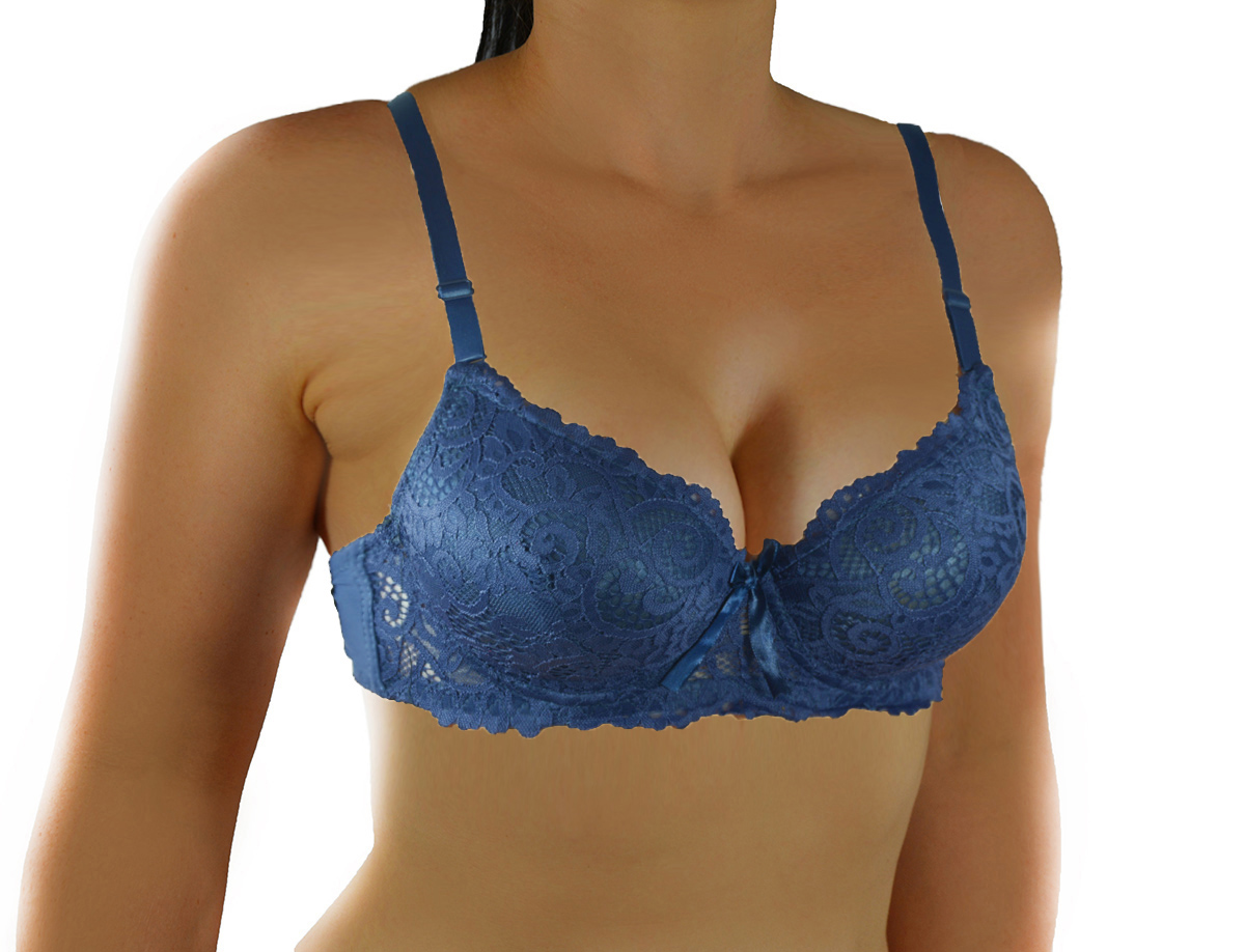 

Maksymalny super push up Biustonosz B 75 jeans