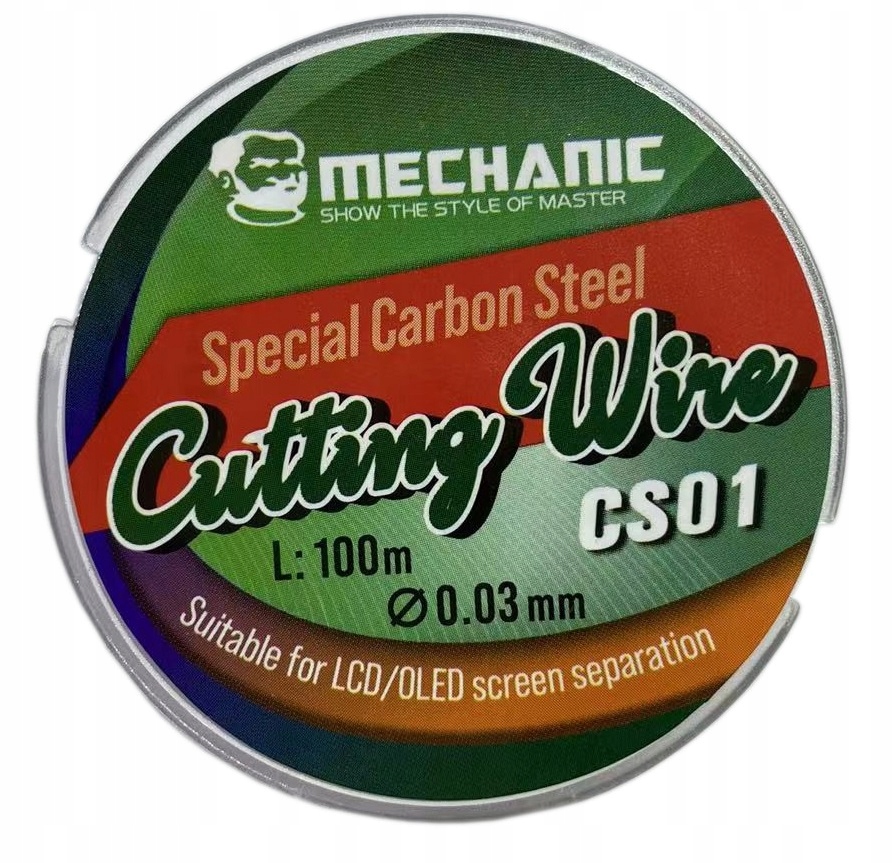 

Drut Do Separacji Wyświetlaczy Mechanic 0.03MM