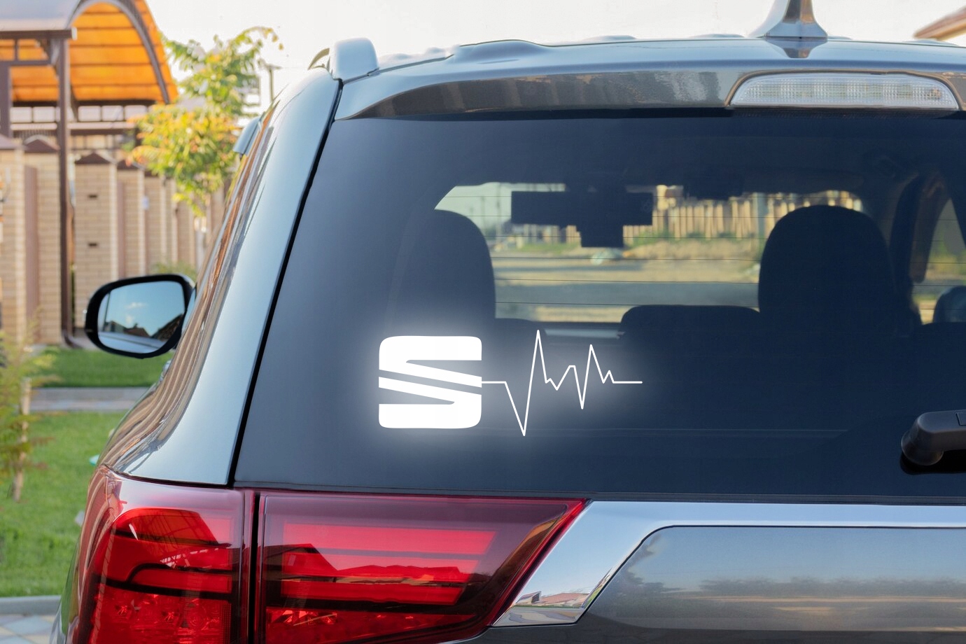 LINIA ŻYCIA SEAT - Naklejka na samochód na auto - ODBLASKOWA Producent Inny