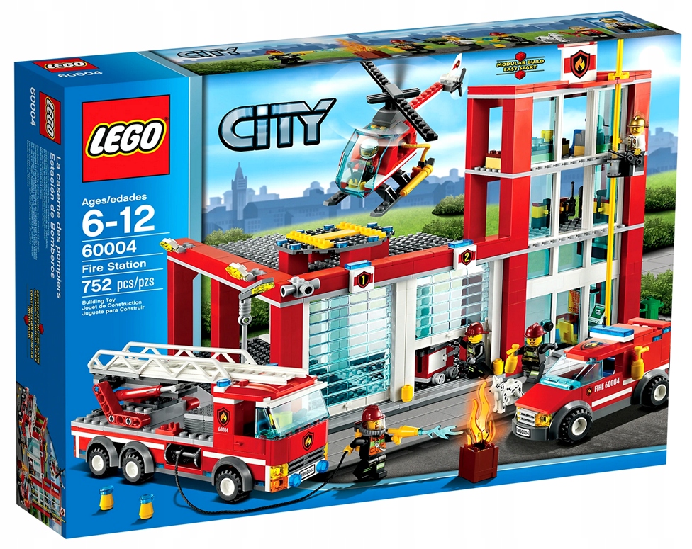 Lego City 60004 Hasičská stanice Nové