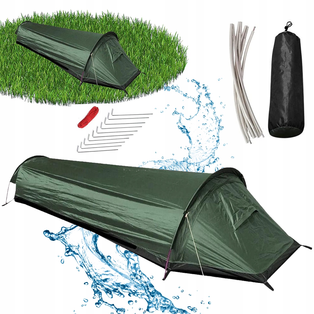 Namiot Kempingowy Wiatroszczelny Wodoodporny Oddychający Przeciwdeszczowy