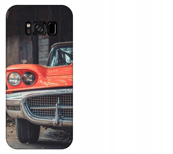 

Etui pokrowiec Samsung Galaxy S8 Samochód vintage