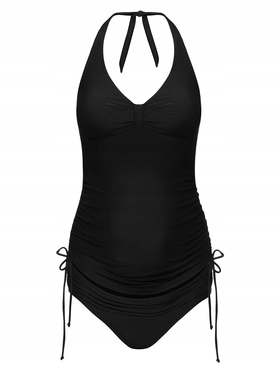 Damski strój kąpielowy ciążowy czarny Bellybutton Maternity, r. L