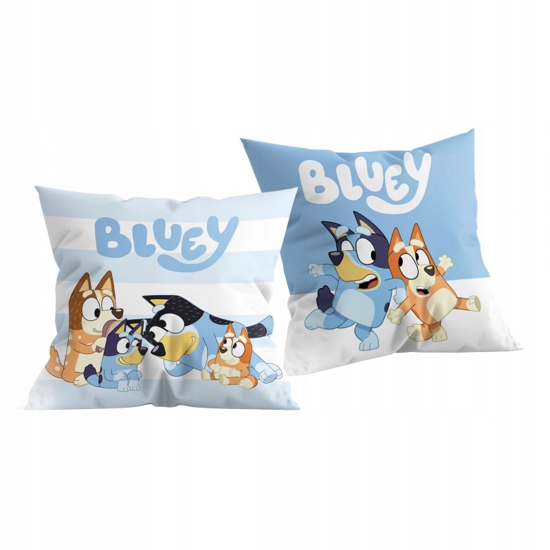 PODUSZKA BLUEY 40x40 Z WYPEŁNIENIEM DWUSTRONNA