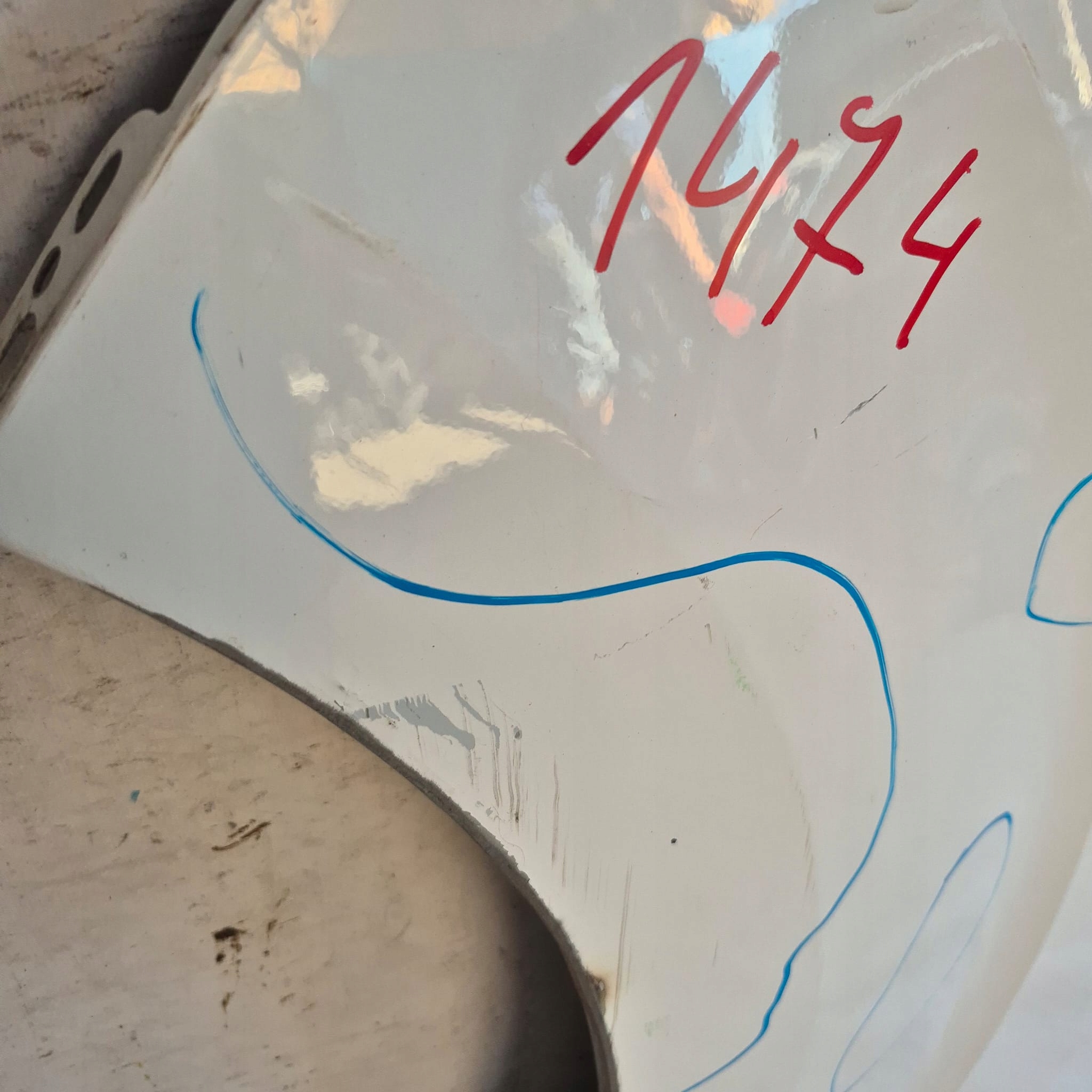 TOYOTA PROACE II 2 CITROEN JUMPY III 3 16-> fender front front left