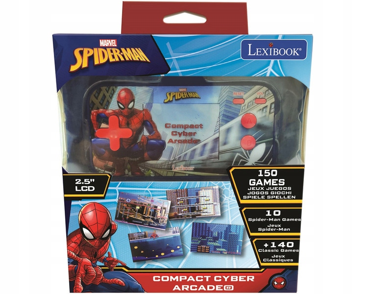 

Spider-man Przenośna Konsola Dla Dzieci 150 gier