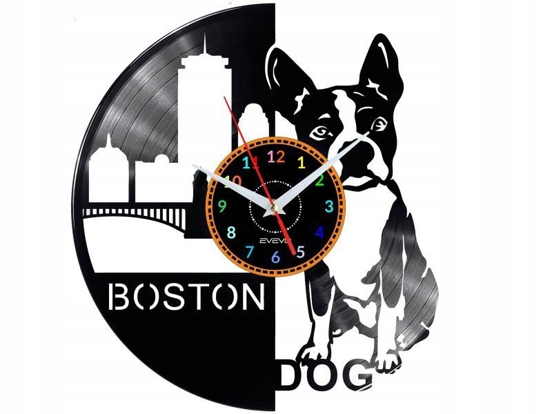 Boston Dog Dárek pro milovníka originální Nástěnná Dekorace z desky