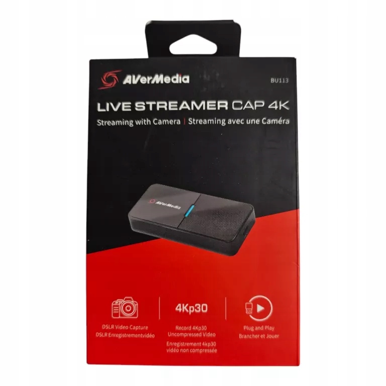 AVERMEDIA LIVE STGREAMERR CAP 4K