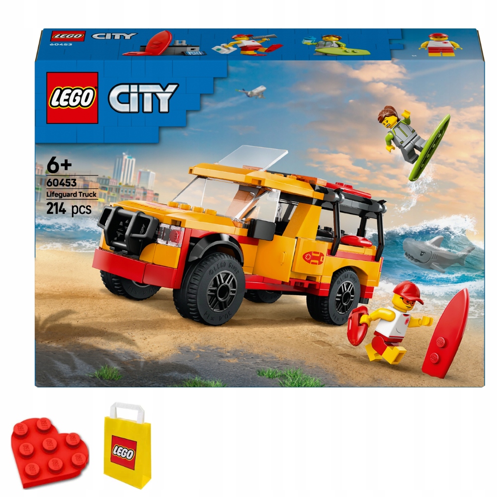 Lego City 60453 Záchranná dodávka plážových záchranářů
