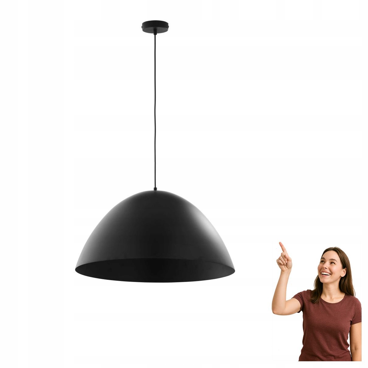 Závesná lampa Faro New Black 6006 Tk Lighting