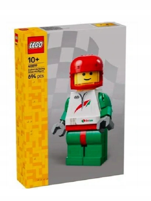Lego 40819 Minifigurek – Velká Minifigurka Závodního Jezdce