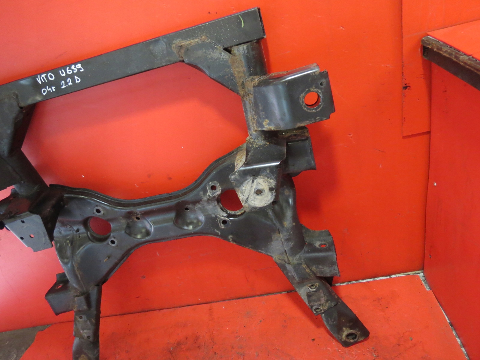 W639 VITO VIANO axle beam axle beam subframe TRAWERS front