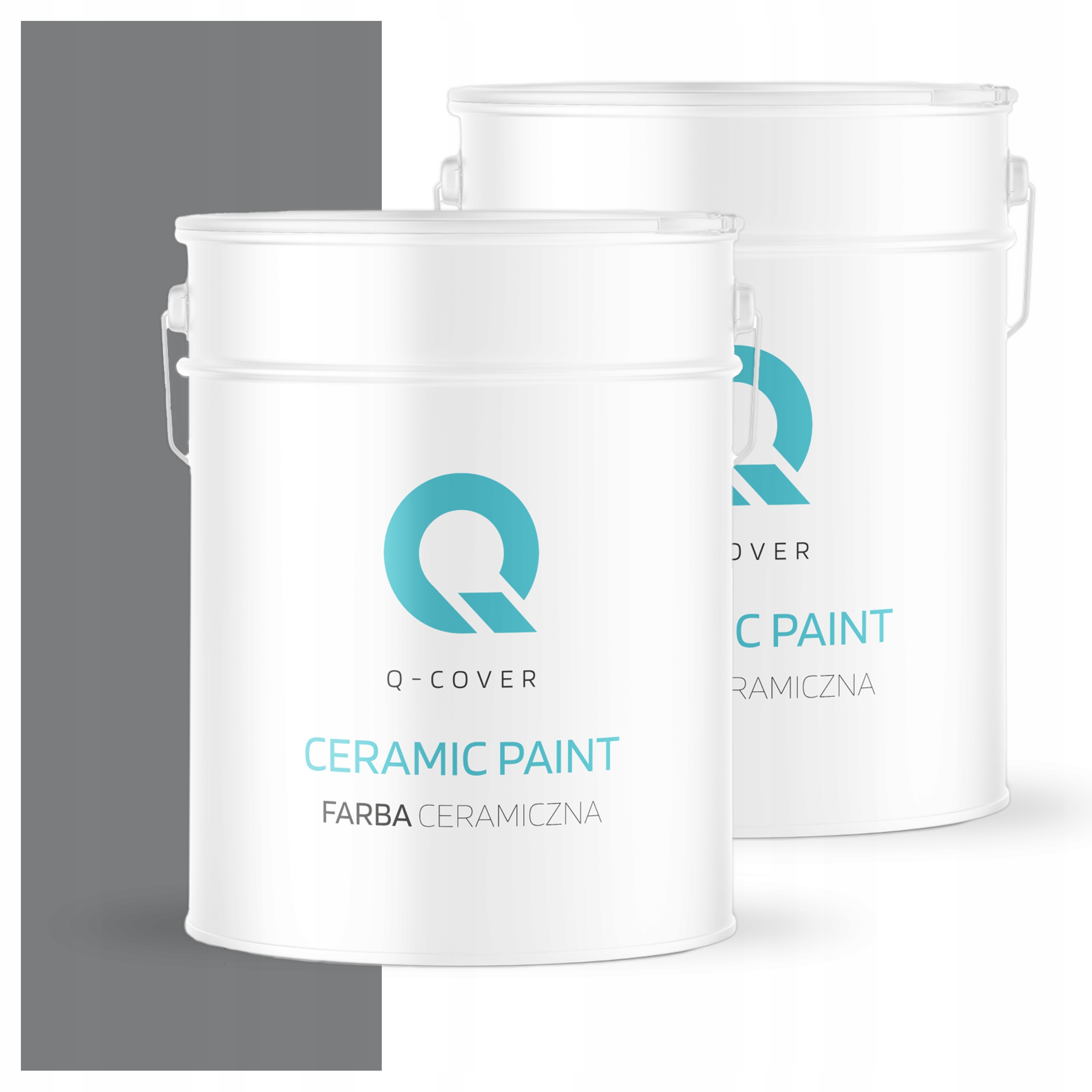 Keramická umývateľná farba na interiér 10 l Hlboká matná šedá tmavá H1020