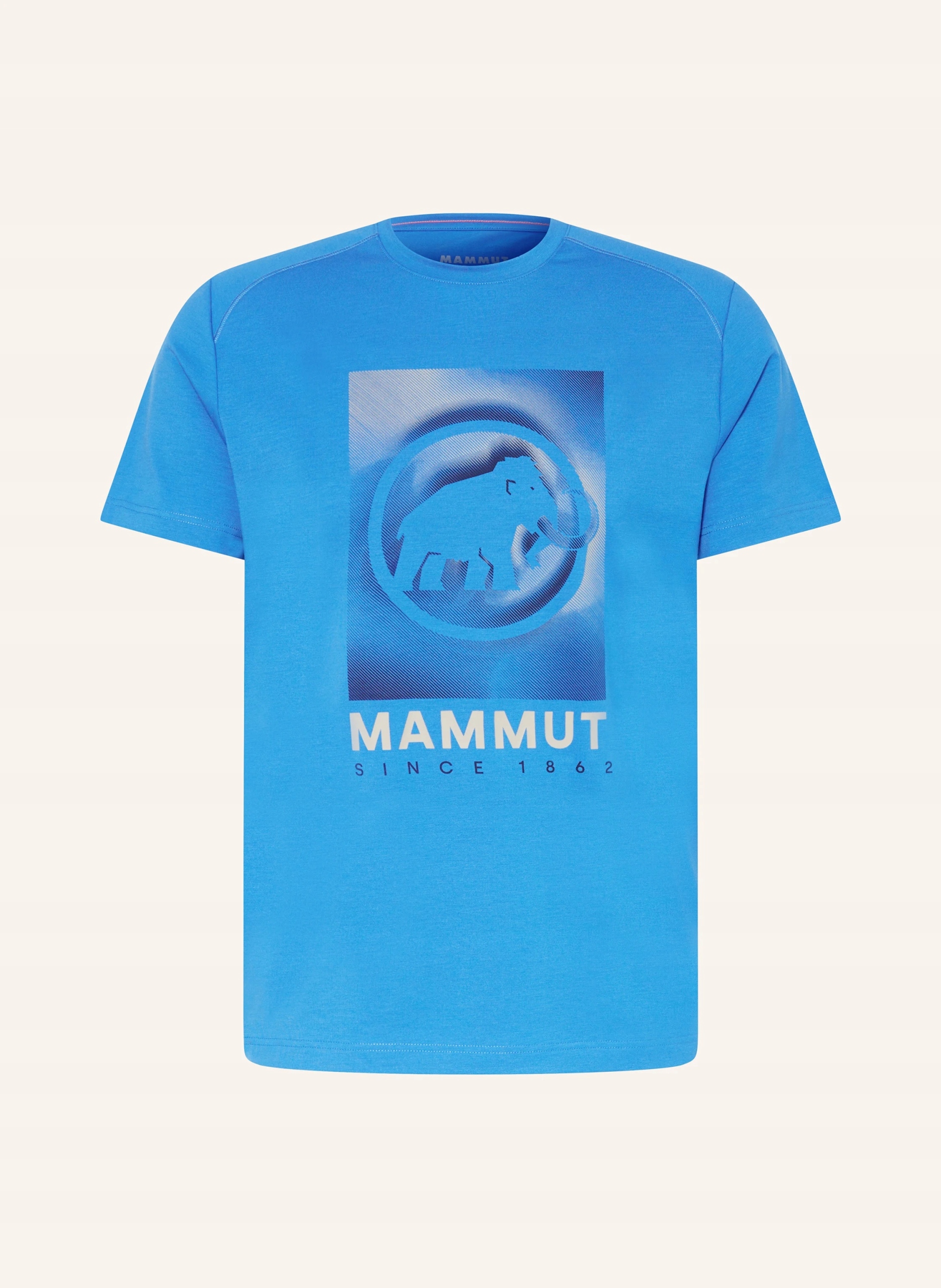 Tričko Mammut Trovat T-Shirt Logo glacier blue M