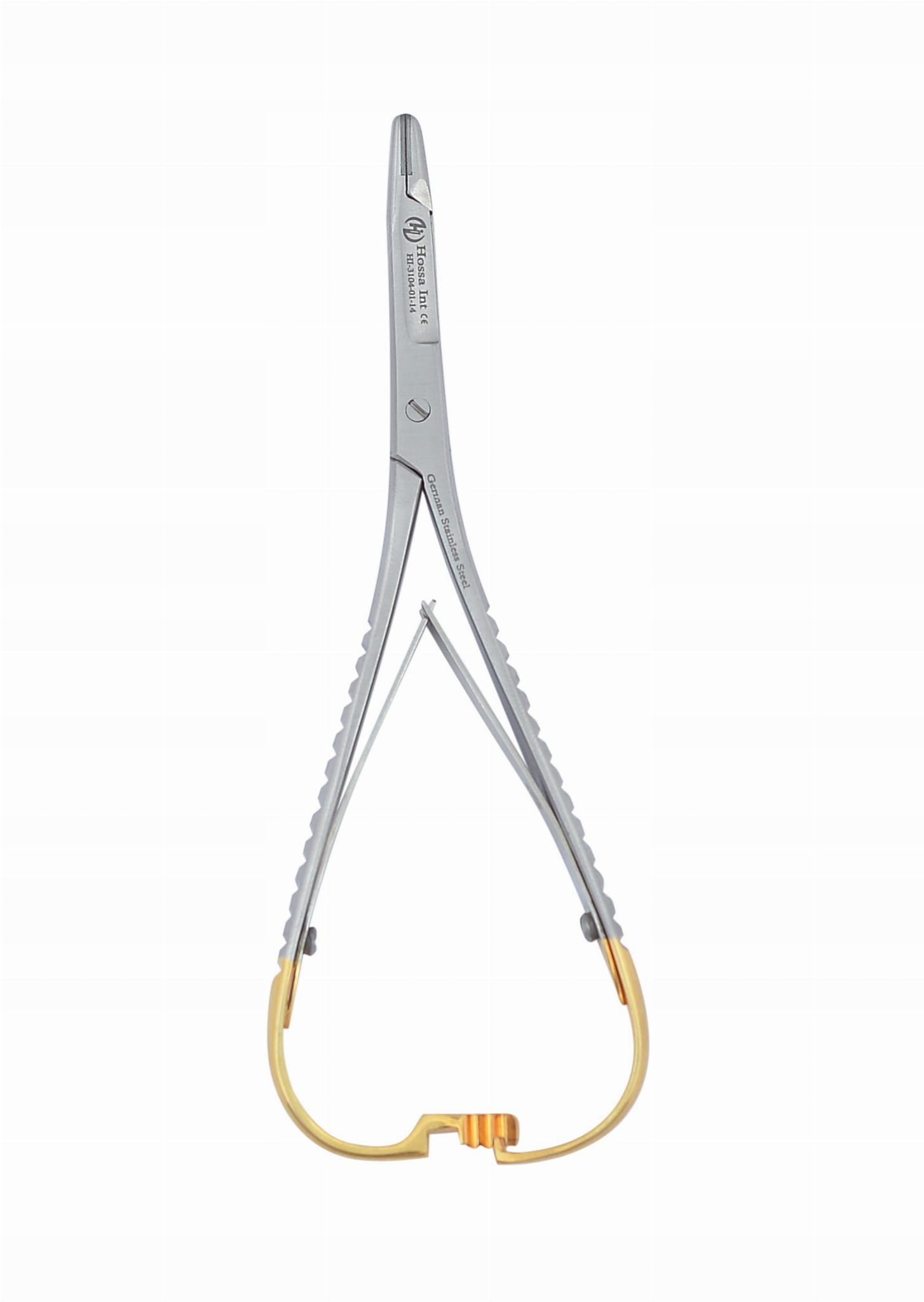 

Igłotrzymacz Mathieu-Olsen Tc Gold prosty 14cm